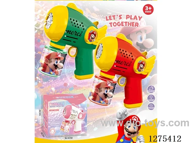 B/O bubble gun with light