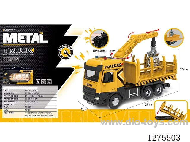 Alloy Inertial Timber Transport Truck W L/M