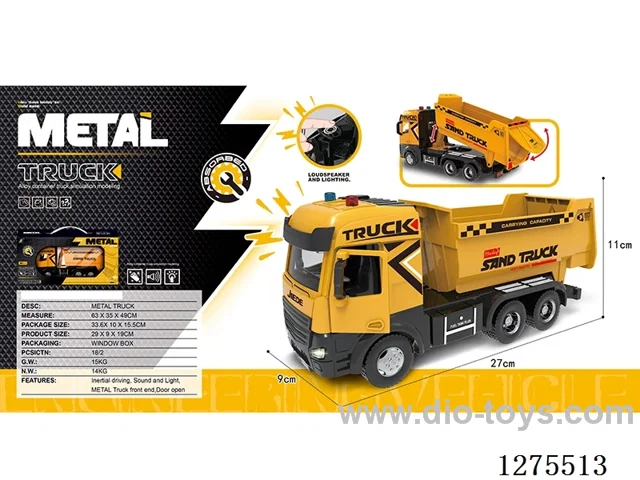 Alloy Inertia Dump Truck W L/M