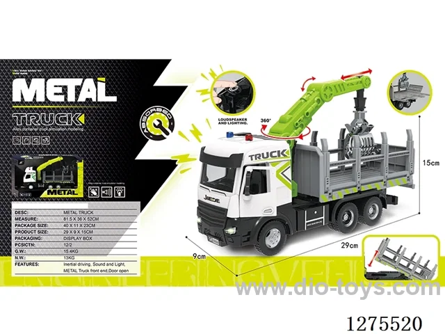 Alloy Inertial Timber Transport Truck W L/M