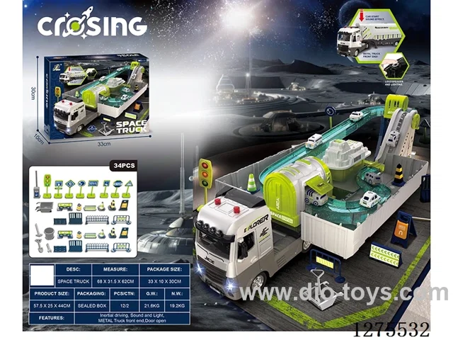 Alloy Inertial Container Space Railcar W L/M