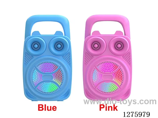 3-inch speaker - Pink/Blue single-color packaging