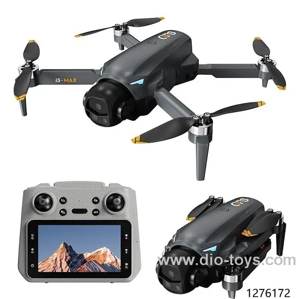 i5 MAX GPS drone in color box
