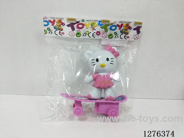 KT Cat Pull Back Toy