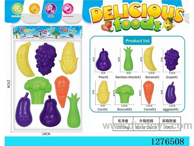 Fruit and Vegetable (8-Piece Set)