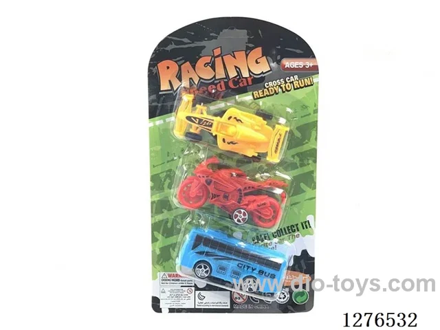 3PCS Pull-Back Cars