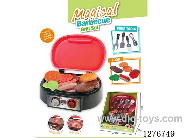BBQ set W L/M included 3*AG13 battery
