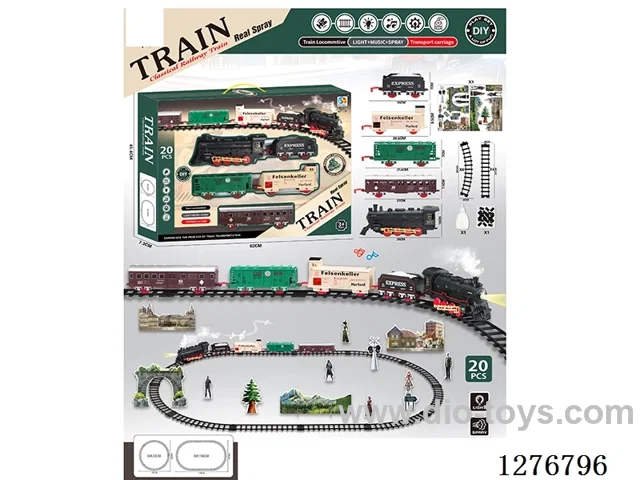 B/O Classic Track Train W L/M/spray (Batteries Not Included)