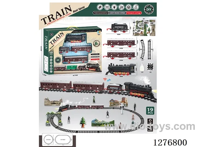 B/O Classic Track Train W L/M/spray (Batteries Not Included)