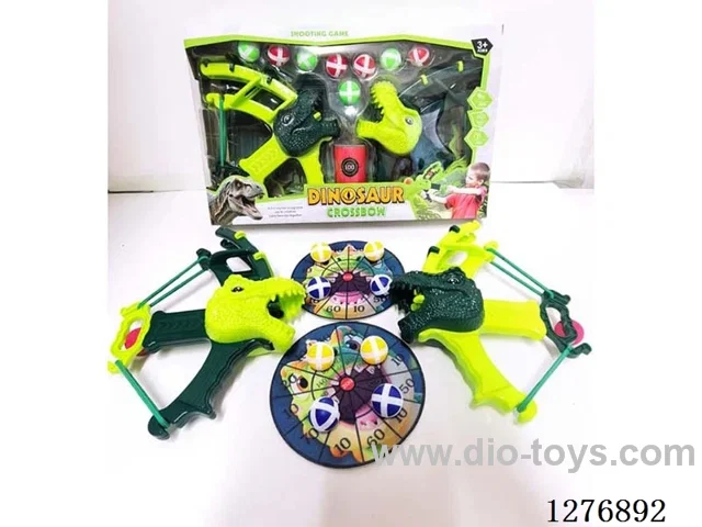 Dinosaur Bow and Arrow Set with Sticky Balls