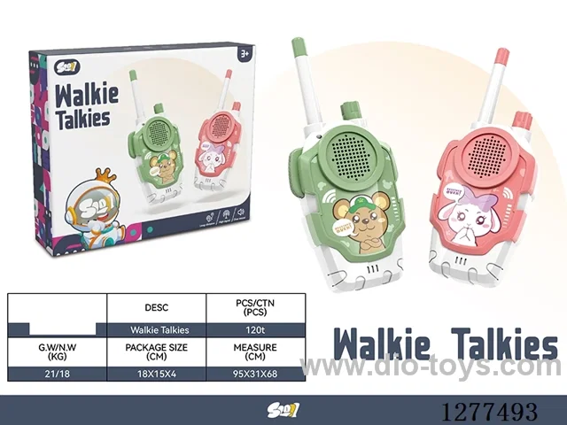 Children's Walkie-Talkies (1 Pair), 500M Range