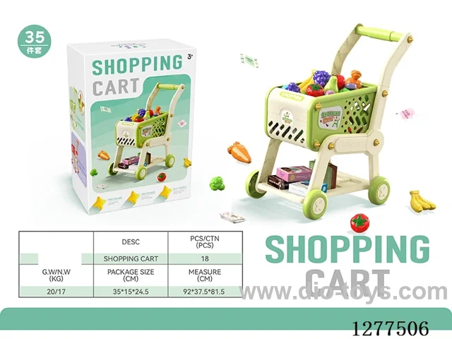 Shopping Cart (35PCS Set) Green