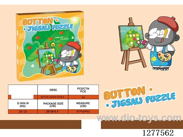 Button Color Puzzle