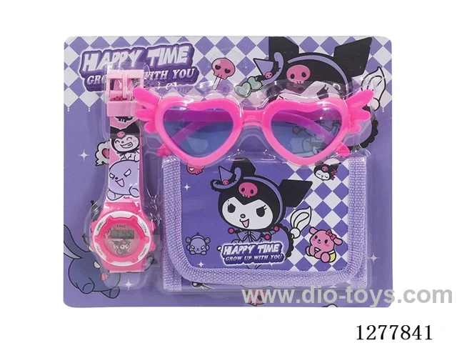 Watch, Wallet, and Glasses Set