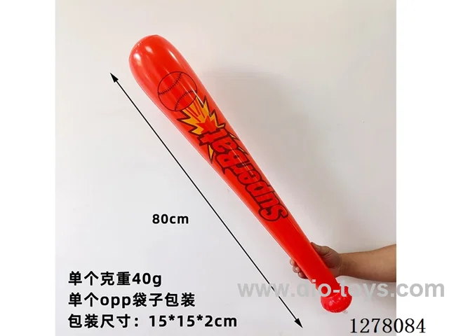 Inflatable Toys - 80cm Red Baseball Bat