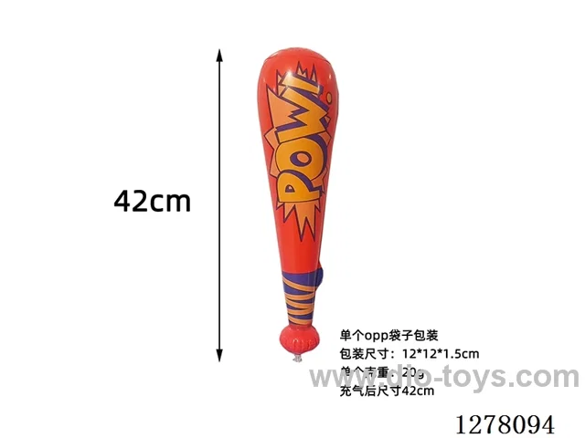 Inflatable Toys - 42inch Mini Baseball Bat (Red)