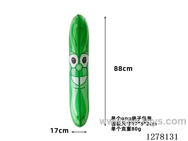 Inflatable Toy - 88CM Inflatable Cucumber
