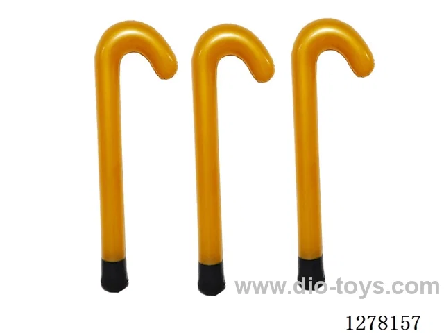 Inflatable Toy - Gold Cane (Single)