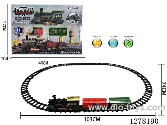 Electric Train Tracks W L/M 103*74CM