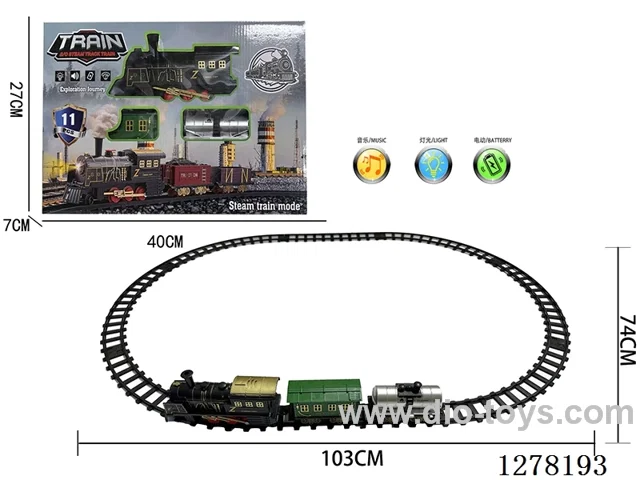 Electric Train Tracks W L/M 103*74CM