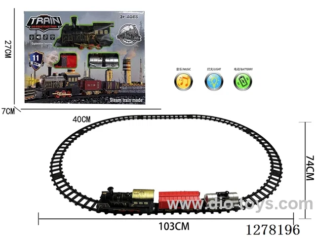 Electric Train Tracks W L/M 103*74CM