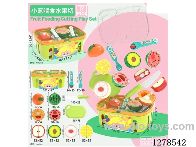 Small Basket Fruit Platter 11PCS Set