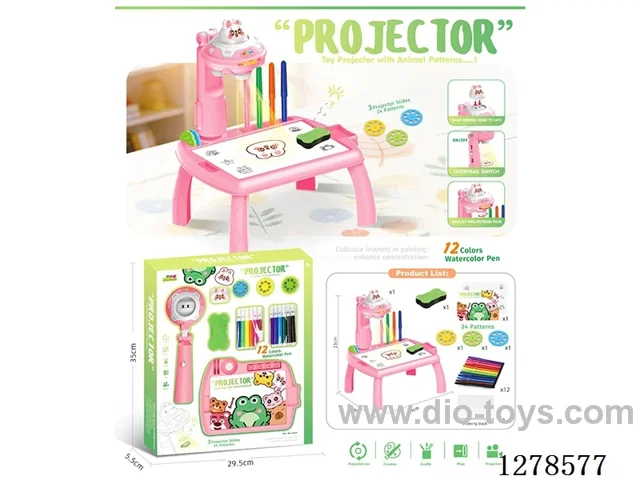 Mini Cute Rabbit Projection Table