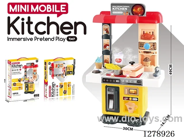 BBQ Shop + Fried Chicken Shop 2-in-1 W L/M not included battery