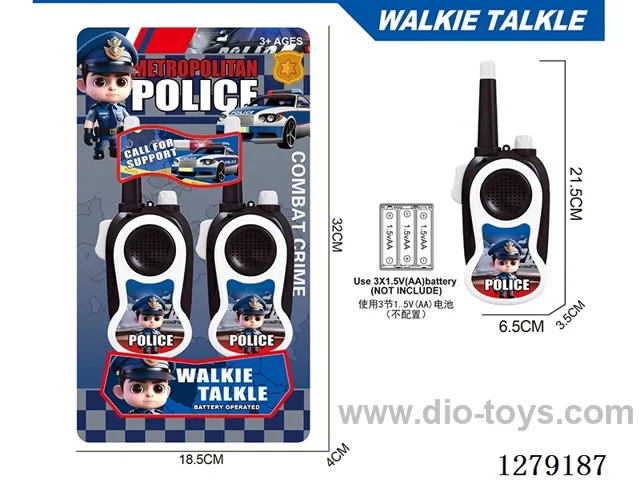 Close-Range Police Walkie-Talkie