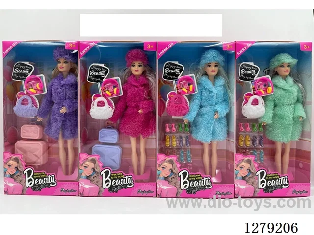11.5-inch Solid-Body 9-Joint Set Doll