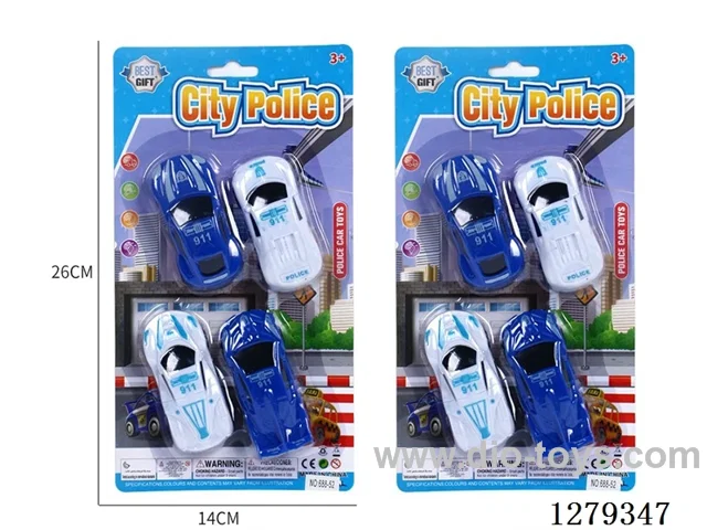 free wheel car 4PCS