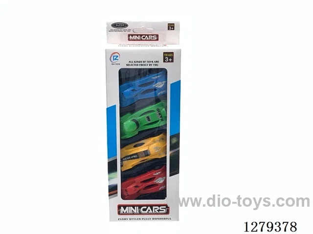 free wheel car 4PCS