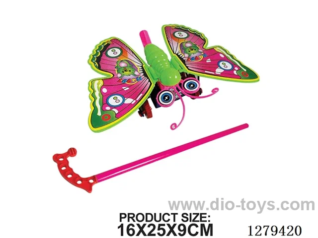 Push-Along Butterfly