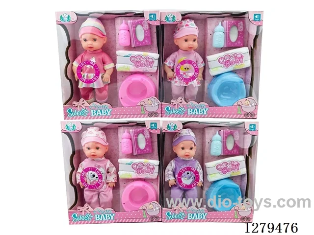 11inch vinyl head doll with 4 IC set
