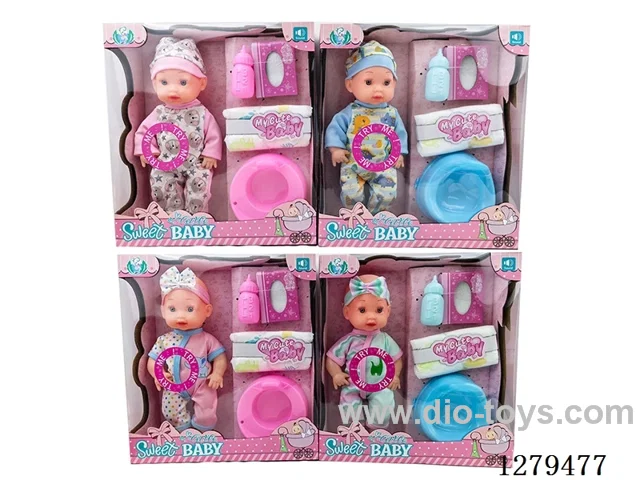 11inch vinyl head doll with 4 IC set