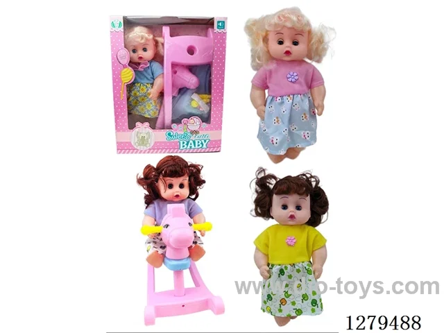 12inch vinyl head doll with 4 IC