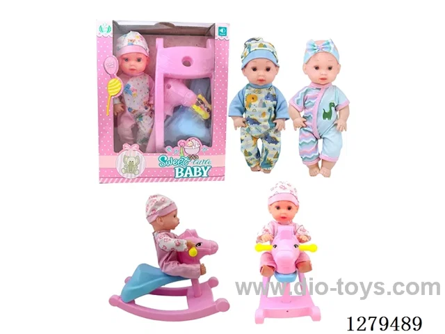 11inch vinyl head doll with 4 IC