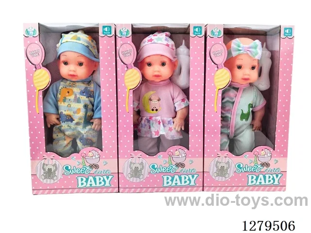 11inch vinyl head doll with 4 IC