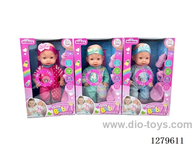 11inch vinyl head doll (3 styles) with 12 IC set