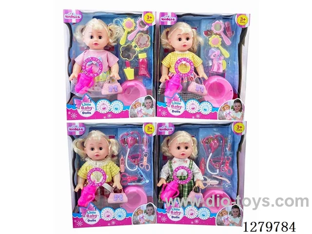 14inch doll with 4 IC (4 styles) set (Drinking / Peeing)