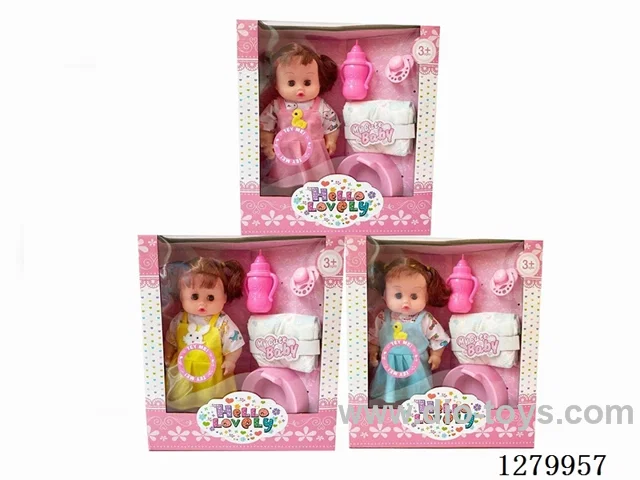 12inch doll (3 styles) with 4 IC set (Drinking / Peeing)