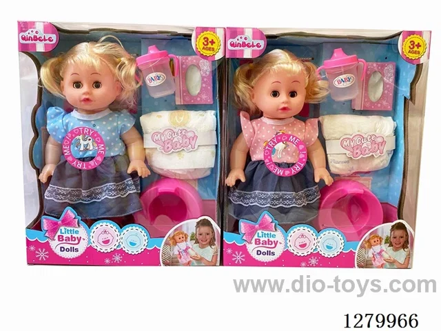 16inch doll with 4 IC (2 styles) set (Drinking / Peeing)