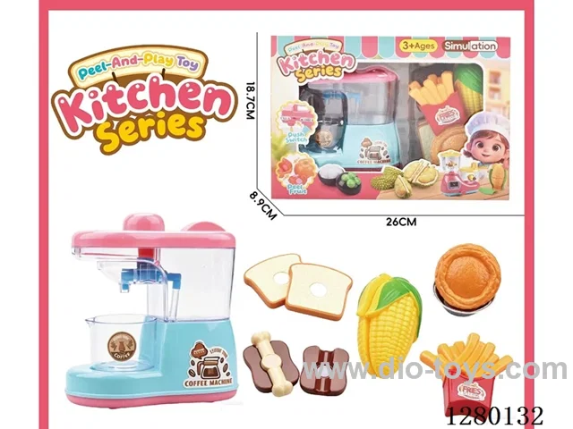 Coffee maker + peeled food