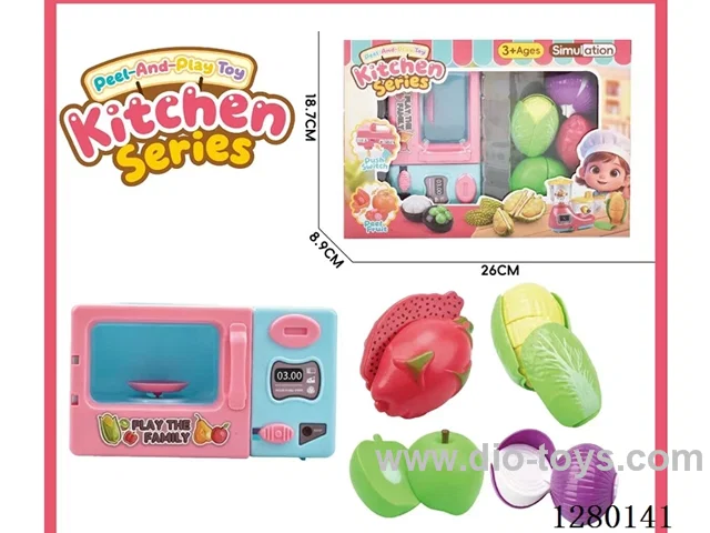 Inertia microwave + peeled fruit