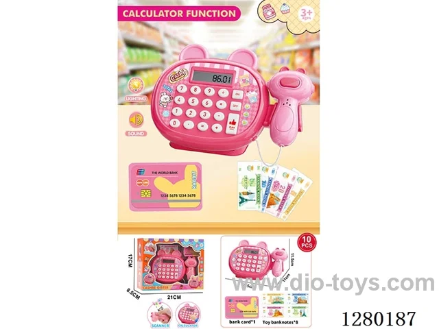 Cash registers with computer, lighting, and sound functions