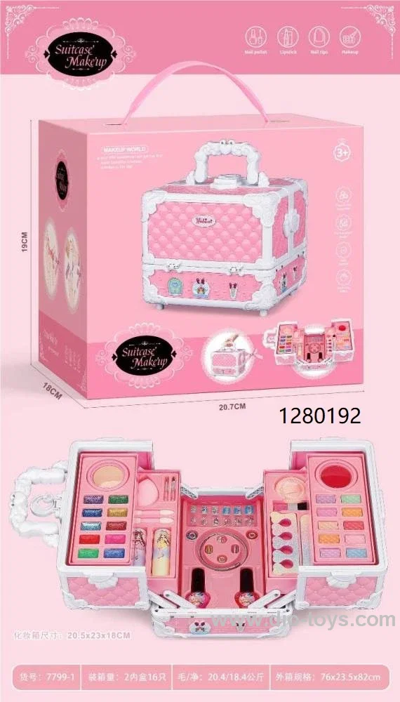 Make Up Toy in tie one card