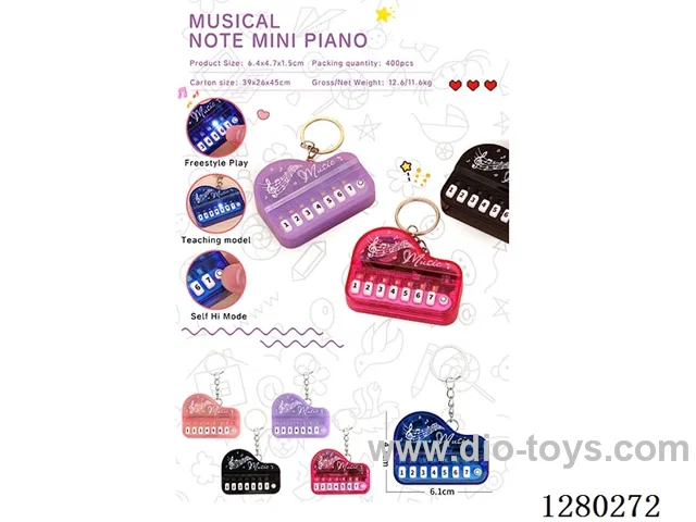 Music Note Mini Piano
