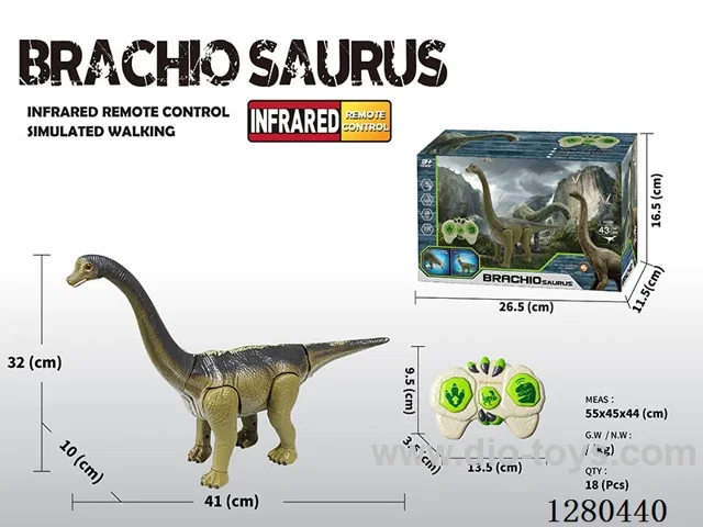 Infrared RC Brachiosaurus with Sound (Battery Not Included)