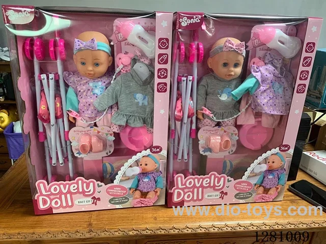 Eco-Friendly Doll Set (Plastic Car)