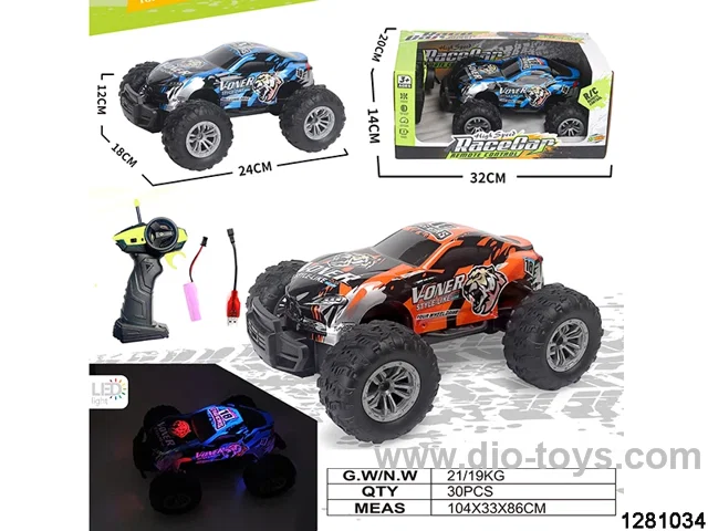 1:14  4CH remote control car include battery